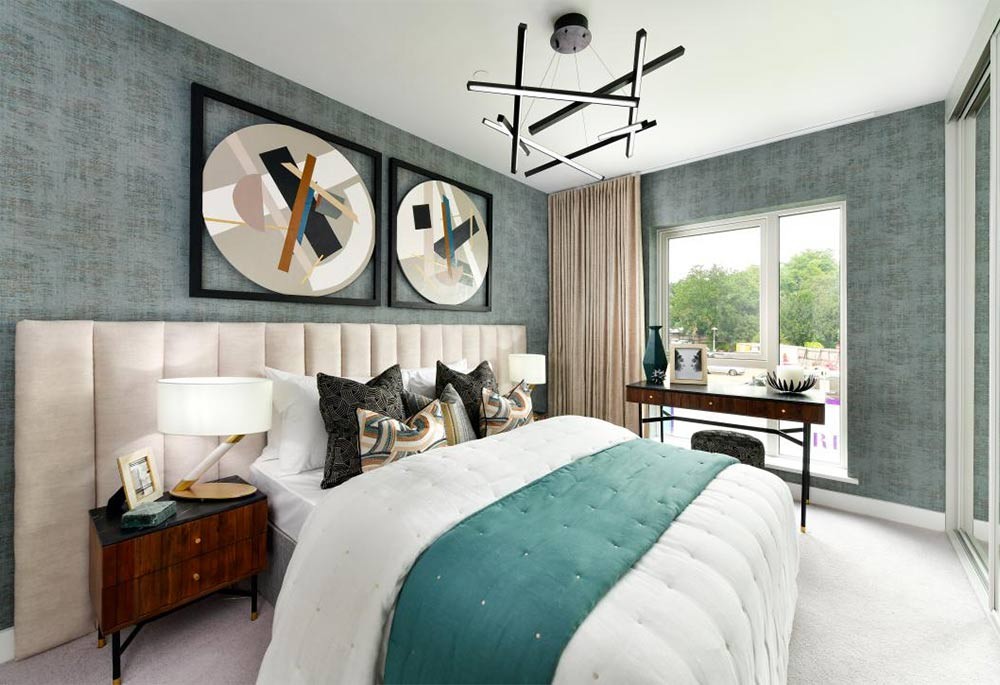 Bedroom view of Lampton Parkside Image 1