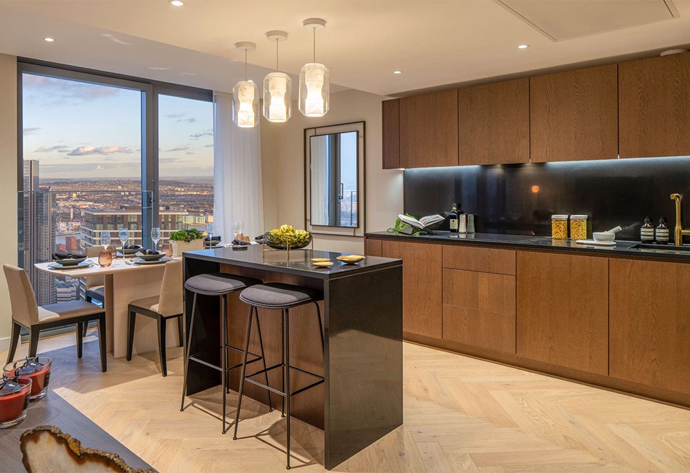 Kitchen view of Landmark Pinnacle Image 1