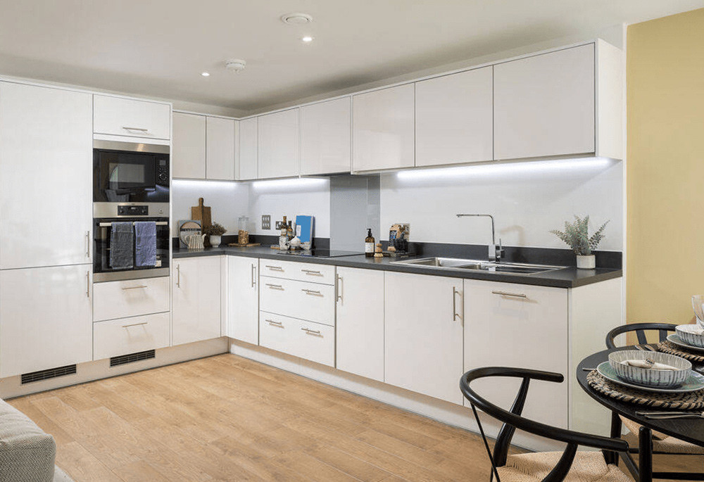 Kitchen view of Legacy Wharf Image 2