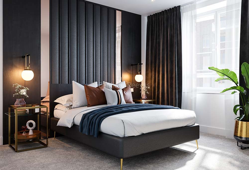 Bedroom view of Lombard Square Image 1