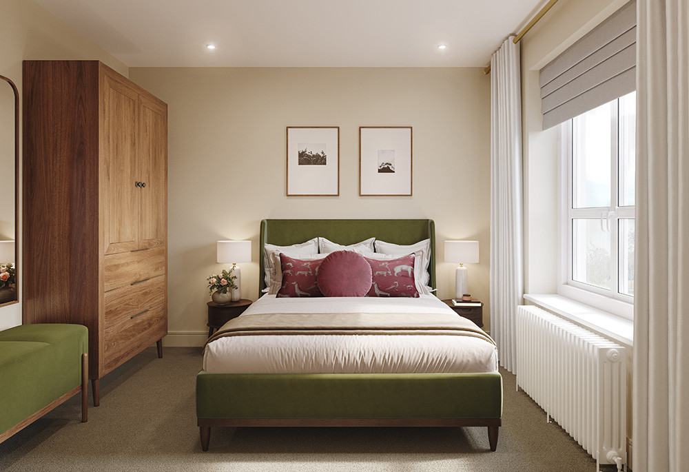 Bedroom view of London Square Wandsworth Common Image 1
