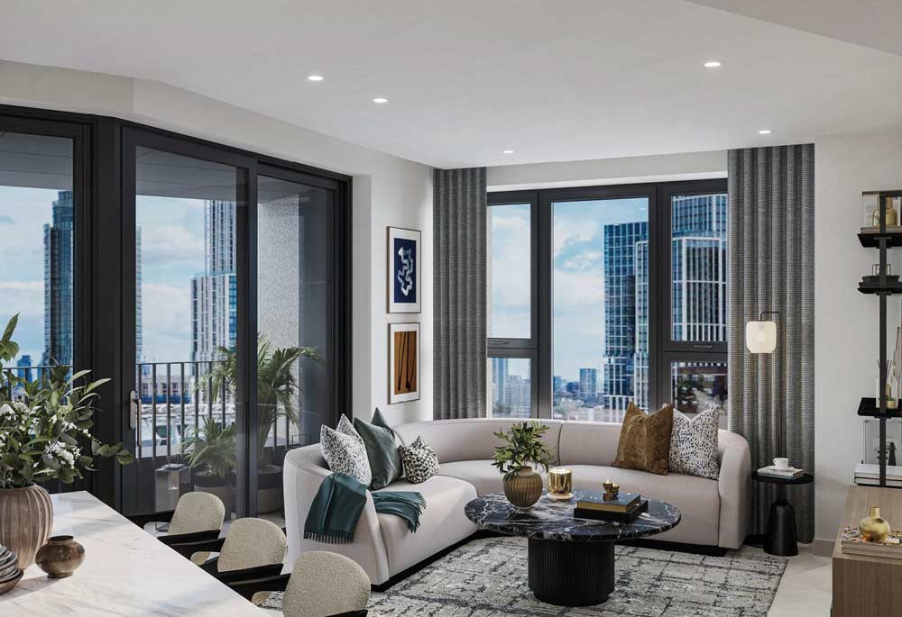 Reception view of London Square Image 1