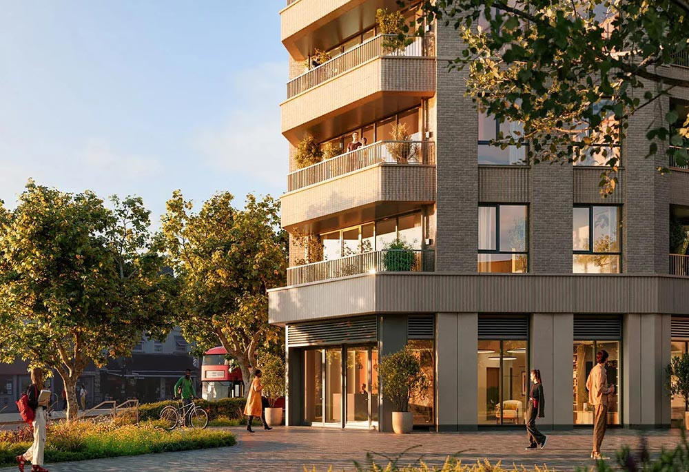 Exterior view of London Square Image 1