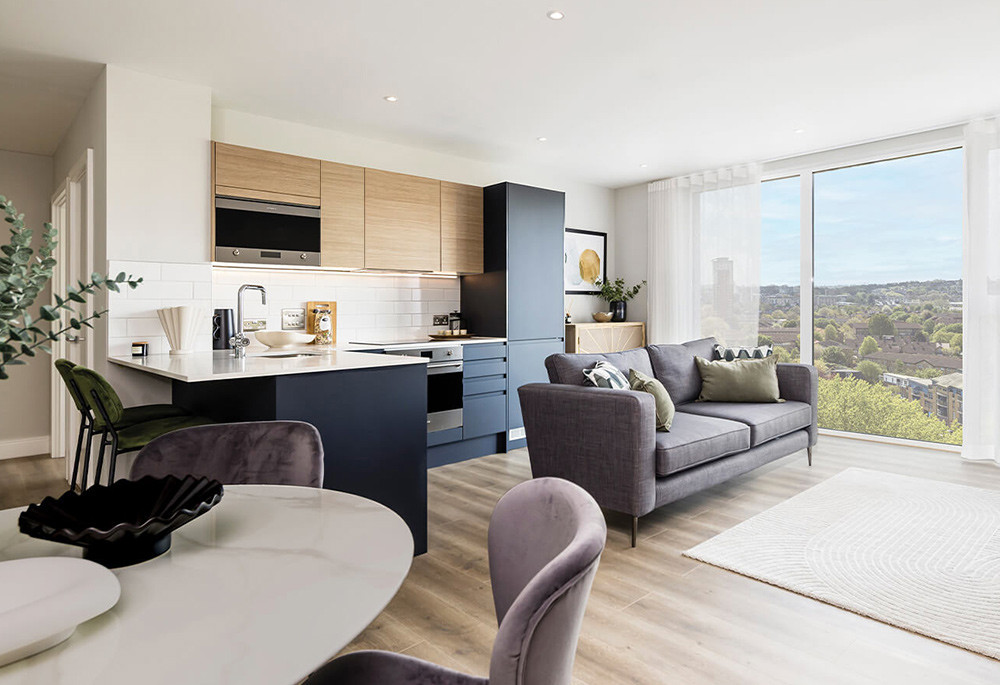 Kitchen view of Neptune Wharf Image 1