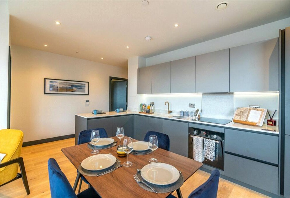 Kitchen view of New Cross Central Image 1