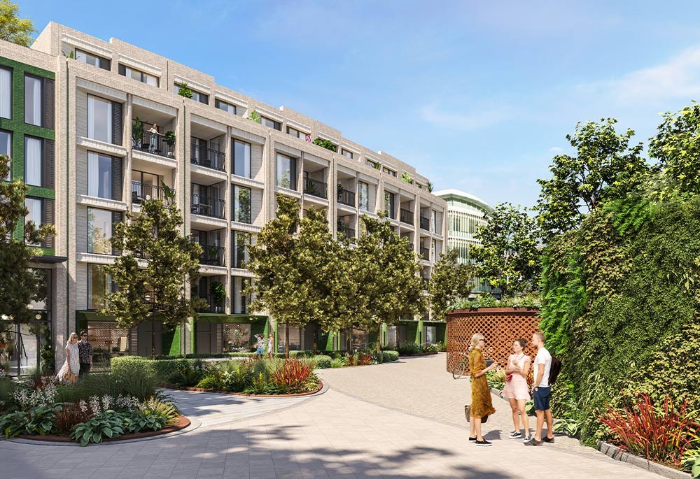 Exterior view of One Cluny Mews Image 2