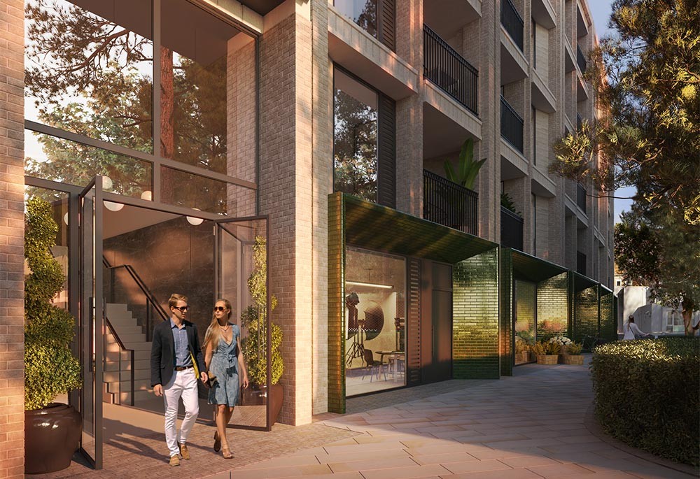 Exterior view of One Cluny Mews Image 3