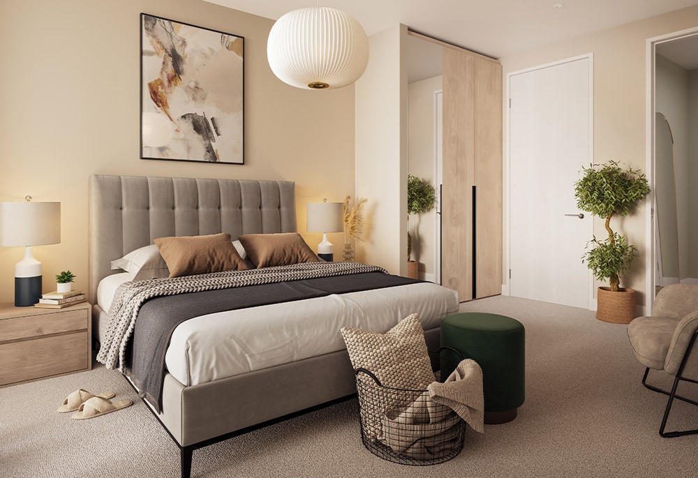 Bedroom view of One Cluny Mews Image 2