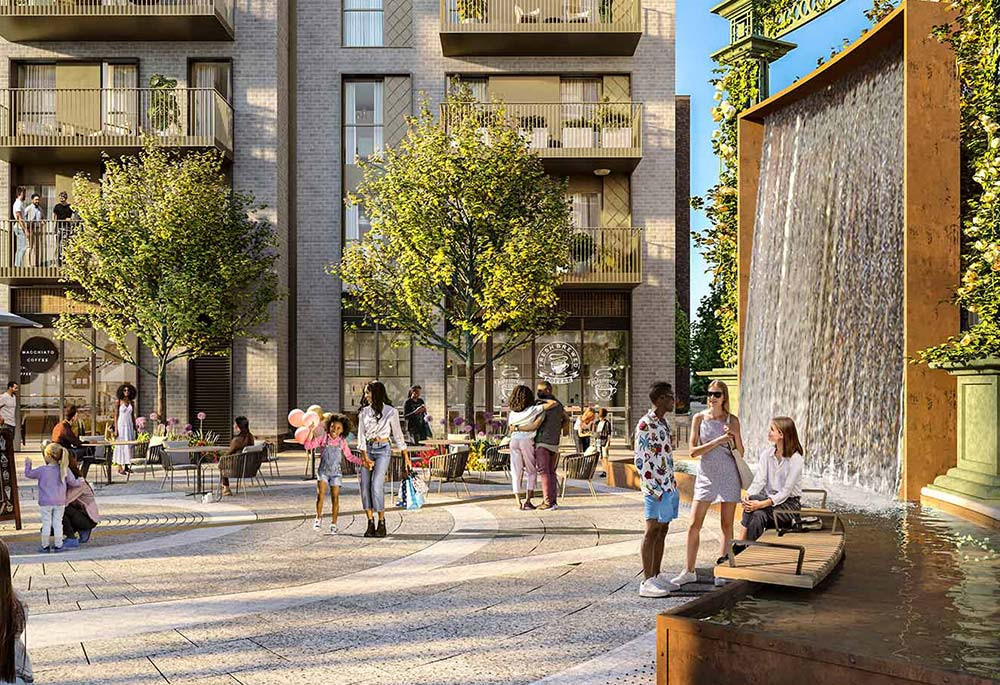 Exterior view of Oval Village Image 1