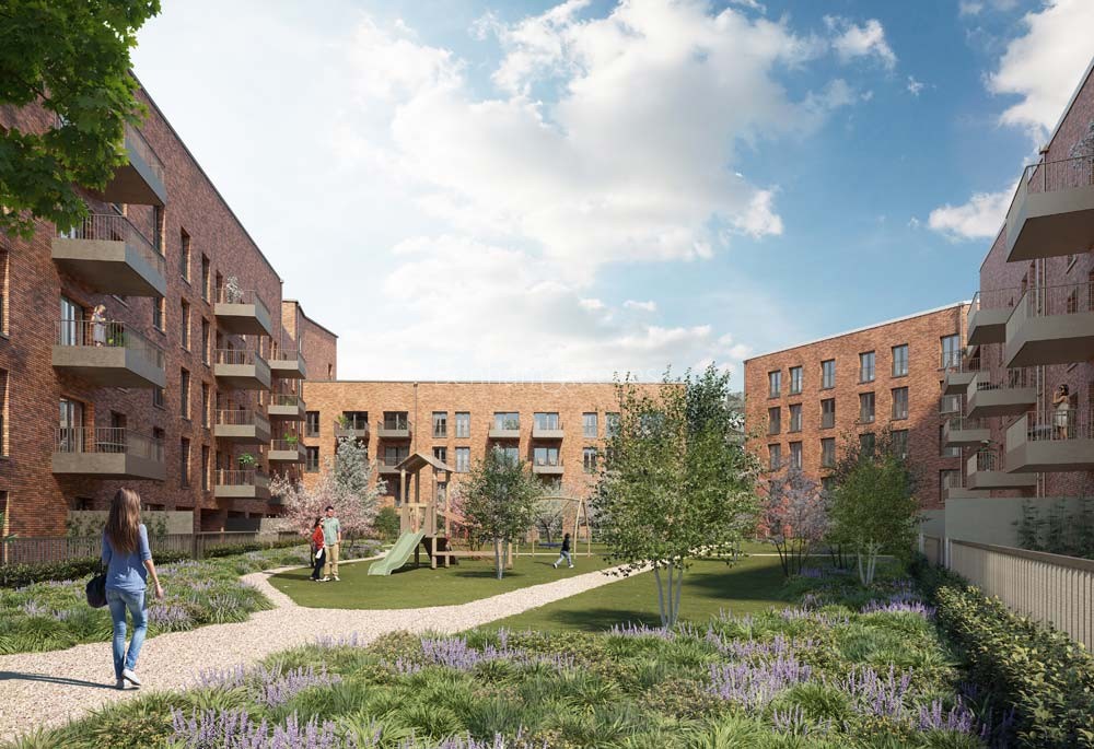 Exterior view of Plaza Collection at Millbrook Park Image 2