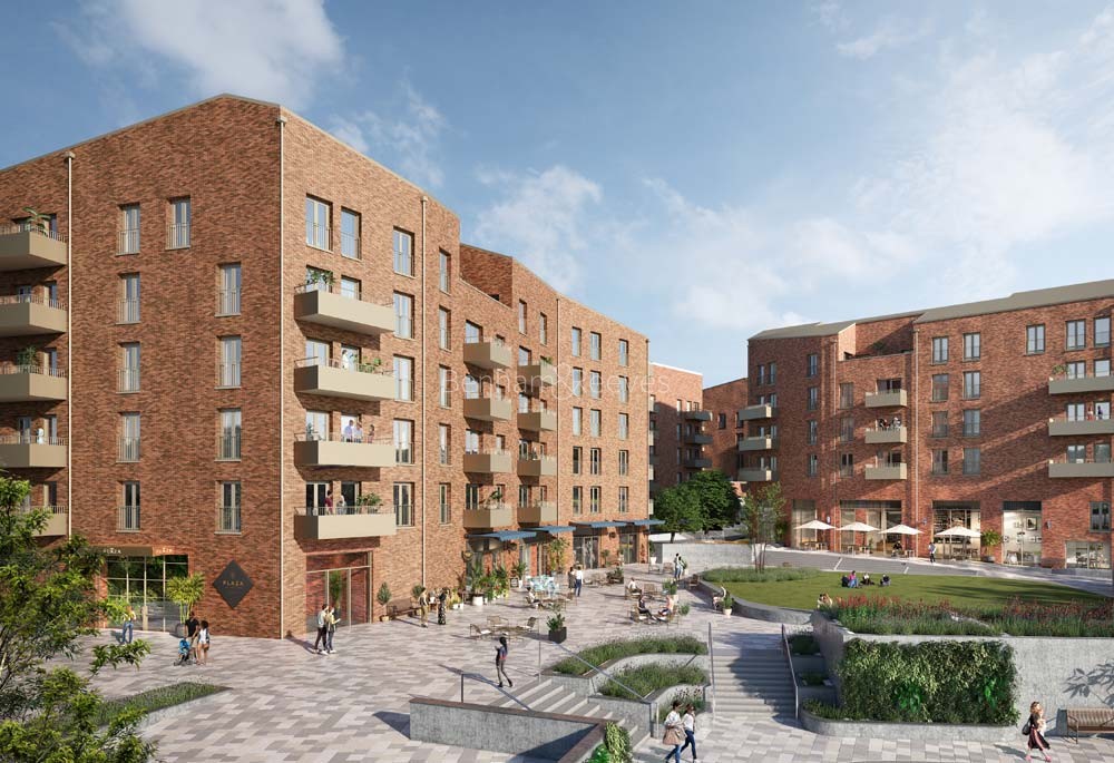 Exterior view of Plaza Collection at Millbrook Park Image 1