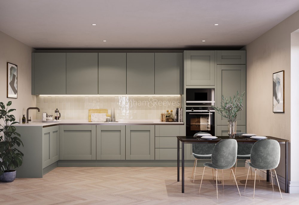 Kitchen view of Plaza Collection at Millbrook Park Image 1