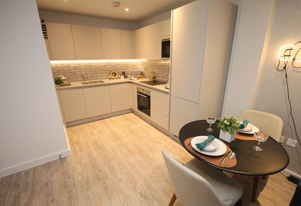 Kitchen view of Potato Wharf Image 1