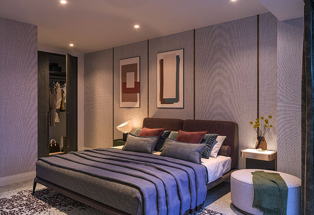 Bedroom view of Queens Cross Image 1