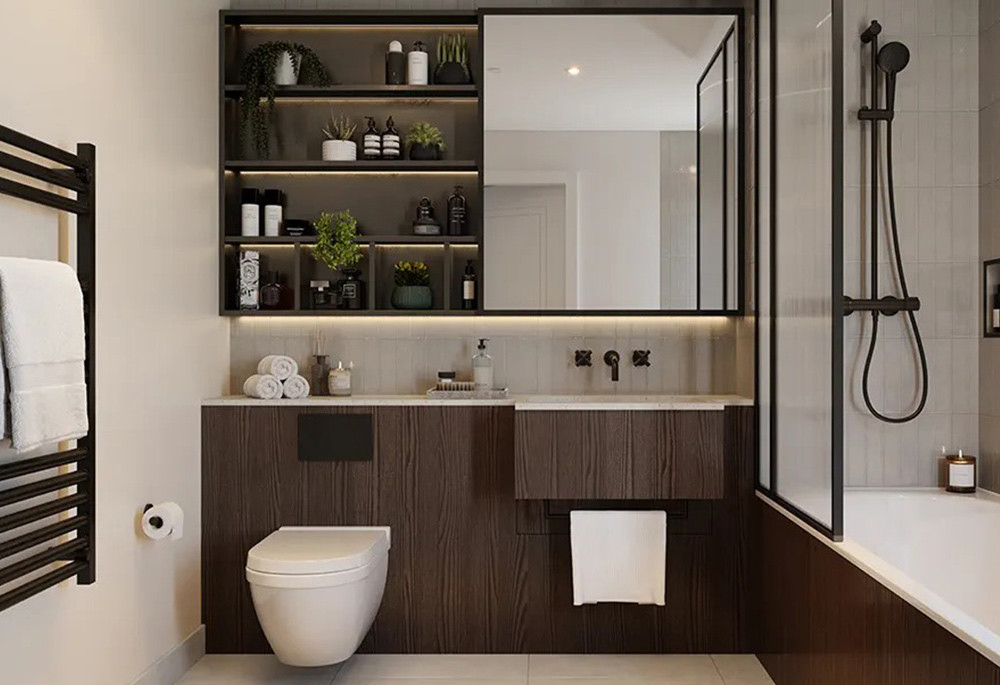 Bathroom view of Regent’s View Image 2