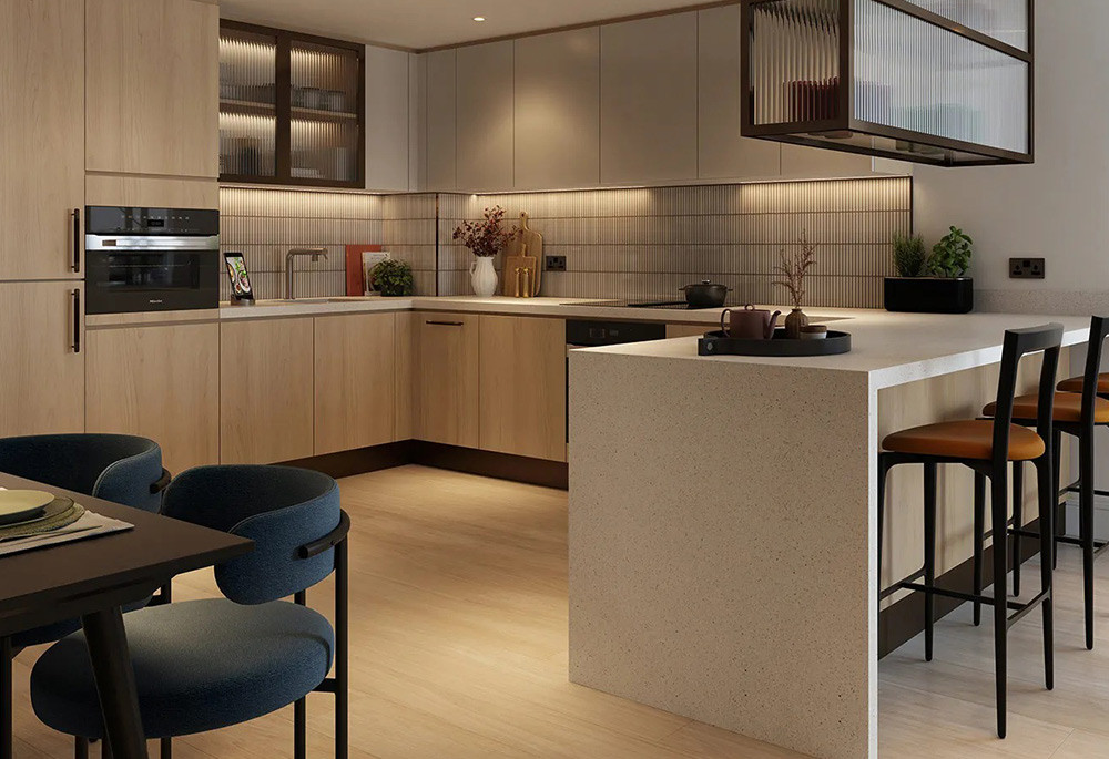 Kitchen view of Regent’s View Image 2