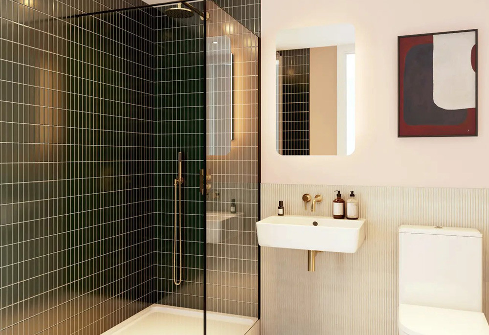 Bathroom view of Riverscape Image 1