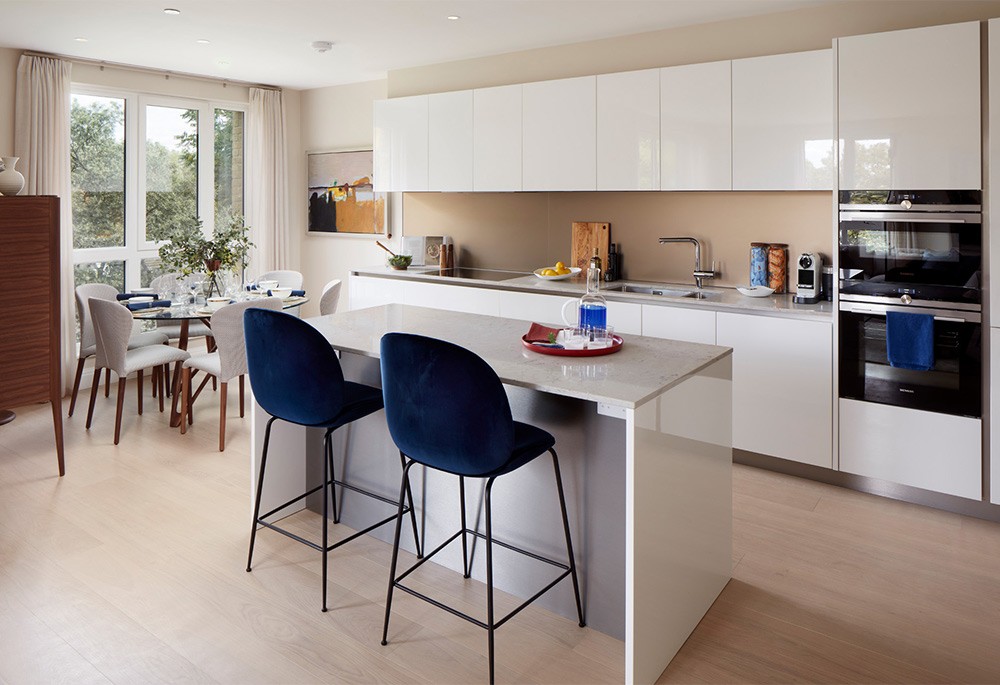 Kitchen view of Teddington Riverside Image 1