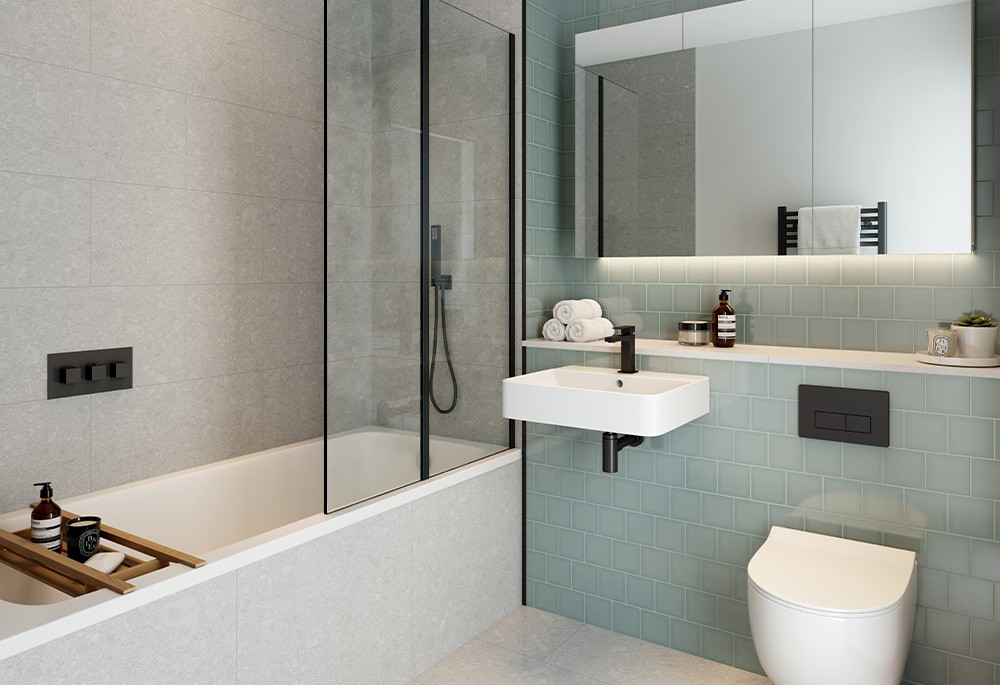 Bathroom view of The Clarendon Image 1
