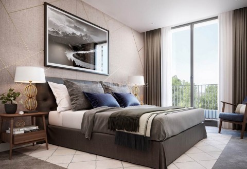 Bedroom view of The Denizen Image 1