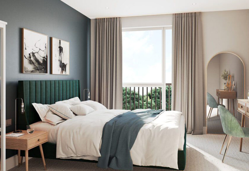 Bedroom view of The Gladstone Image 1