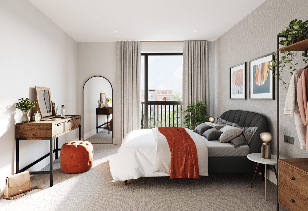 Bedroom view of The Gladstone Image 2