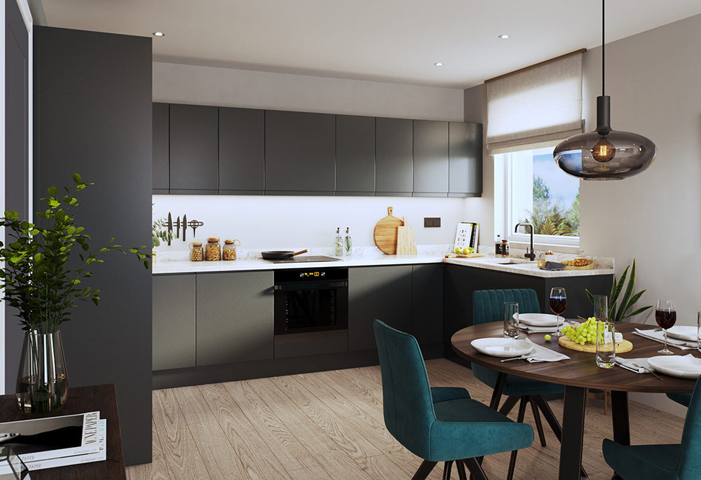 Kitchen view of The Gladstone Image 1