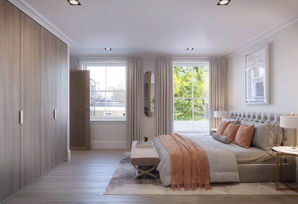 Bedroom view of The Pembridge Image 3