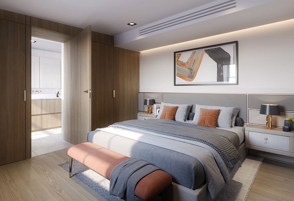 Bedroom view of The Pembridge Image 2