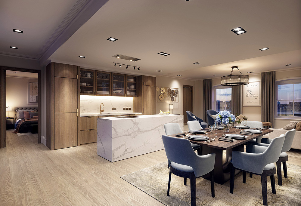 Kitchen view of The Pembridge Image 1
