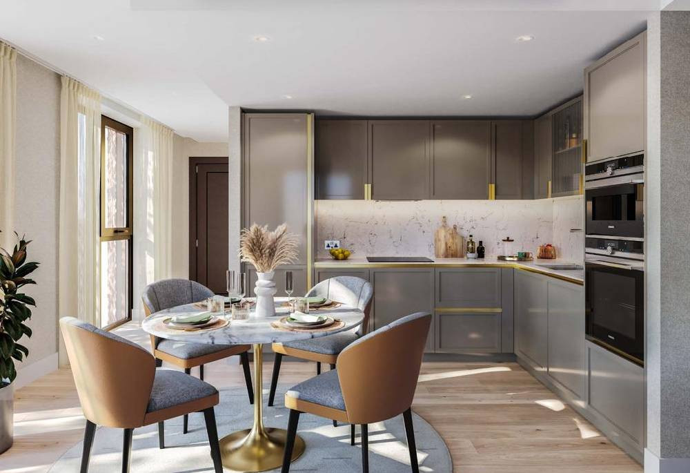 Kitchen view of The Residences on Paddington Green Image 1