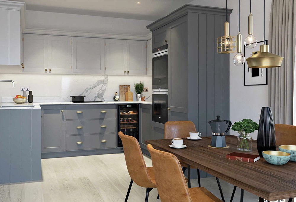 Kitchen view of Trent Park Image 1