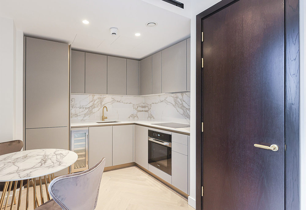 Kitchen view of Triptych Bankside Image 1
