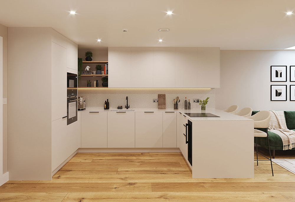 Kitchen view of Twickenham Green Image 1