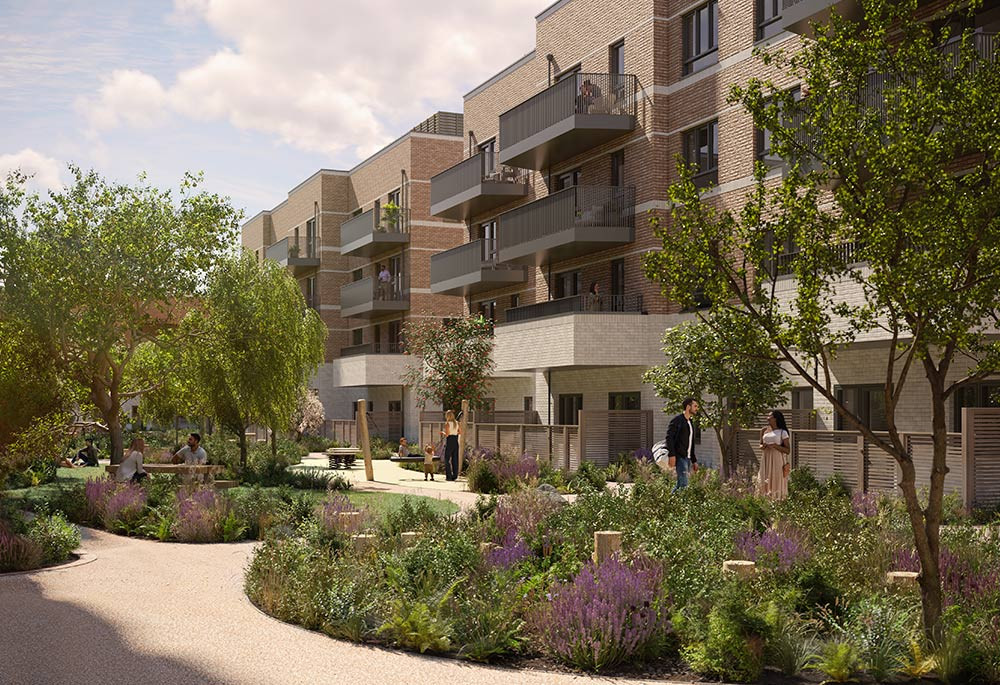 Exterior view of Twickenham Square Image 1