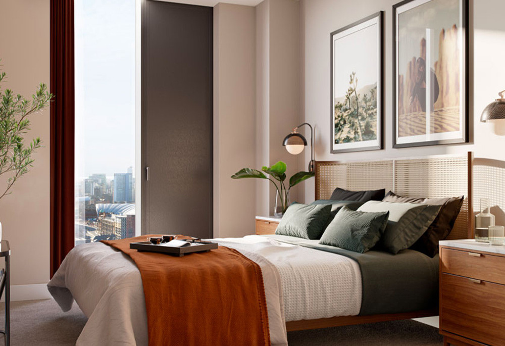 Bedroom view of Victoria Riverside Image 1