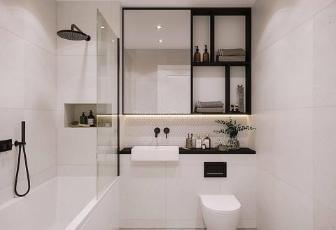Bathroom view of Warple Lofts Image 1
