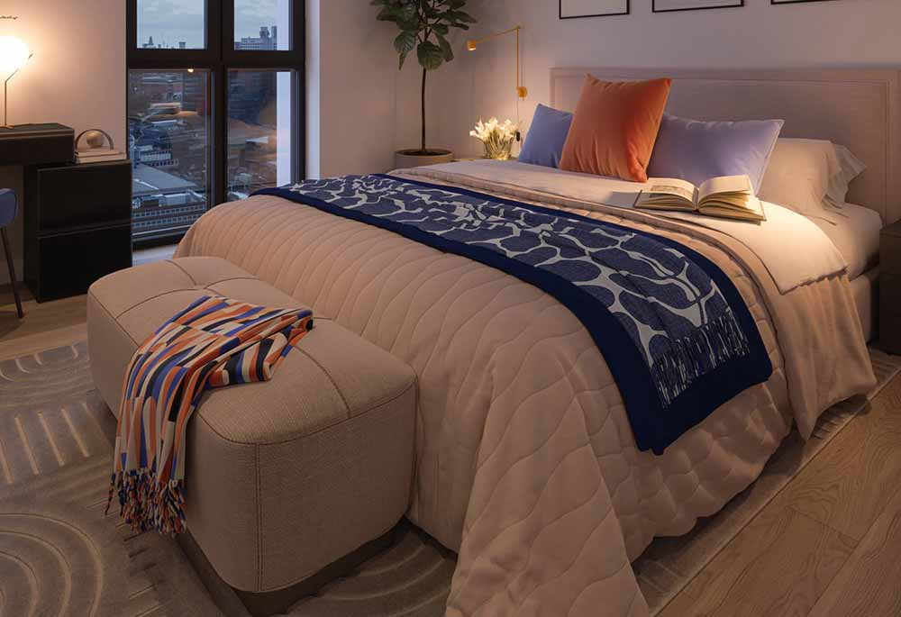 Bedroom view of Waterhouse Gardens  Image 1