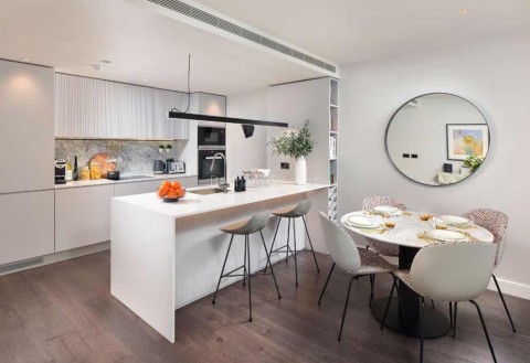 Kitchen view of White City Living Image 1